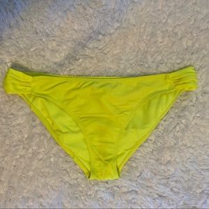 Neon Yellow Bikini Bottoms